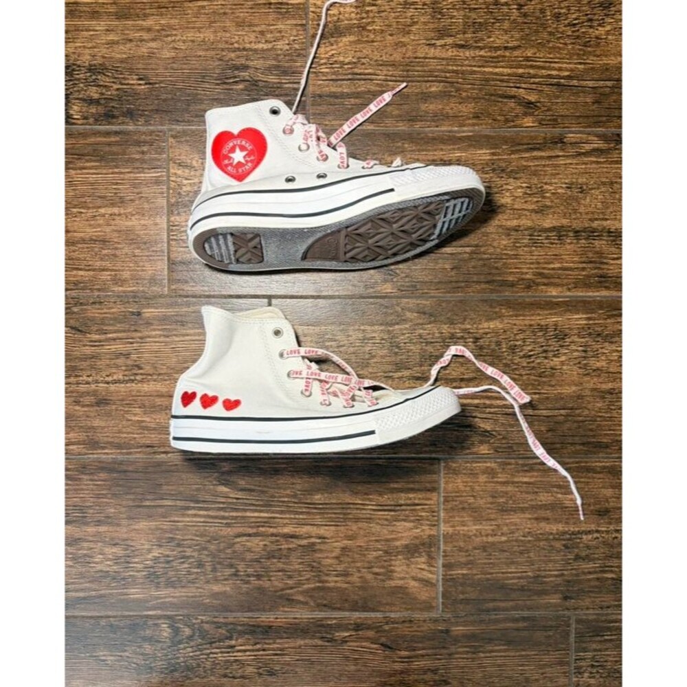 Converse Chuck Taylor All Star Hi "Love" Heart Sneakers